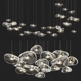 Adjustable terzani manta light collection